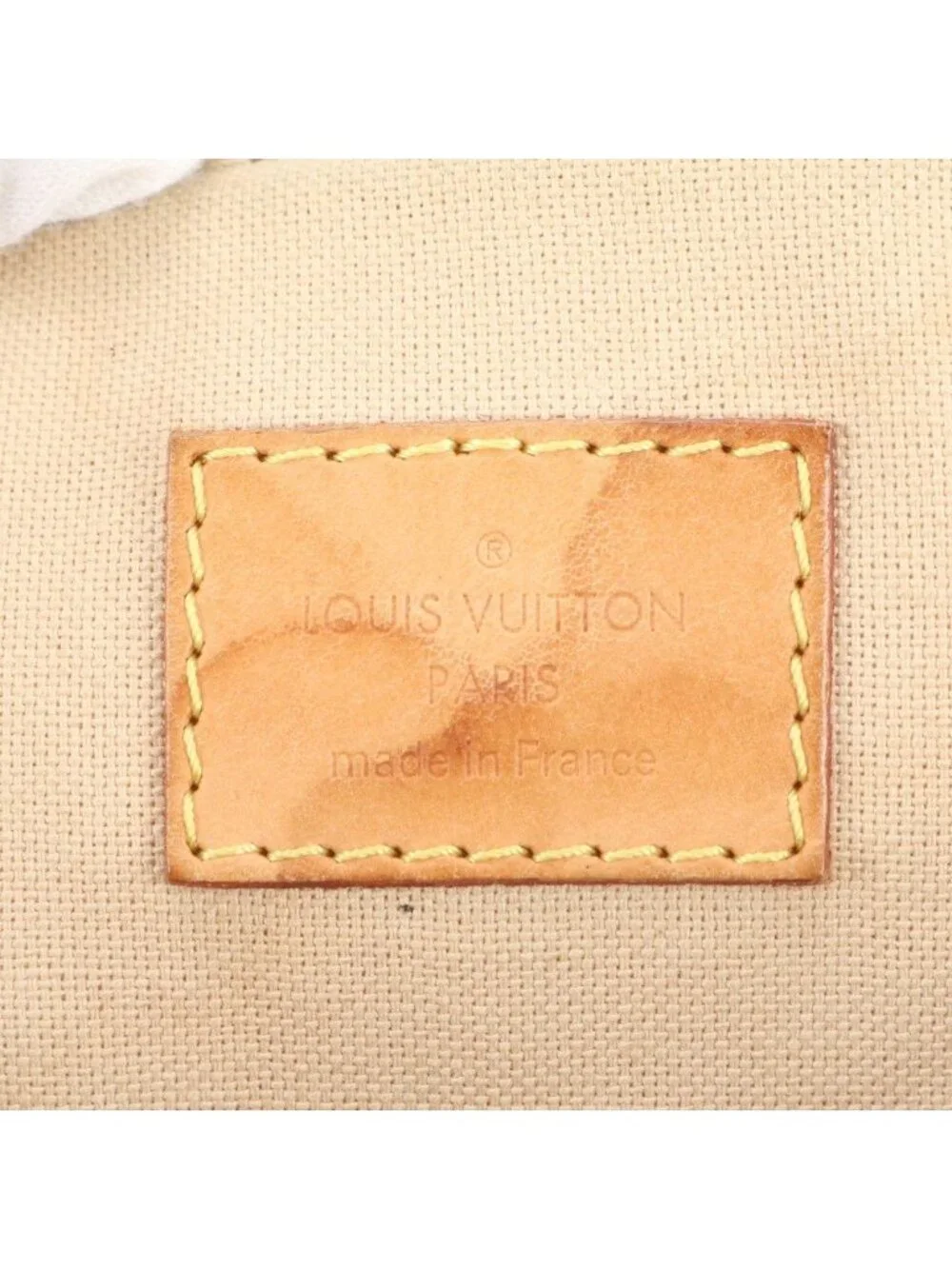 Louis Vuitton Damier Azur Syracuse MM Leather Shoulder Bag Crossbody